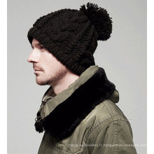 Mode Beckham en tricot à la main en tricot d&#39;hiver
